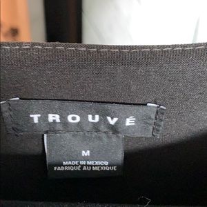 Trouvé fitted dress with a peekaboo cutout in back